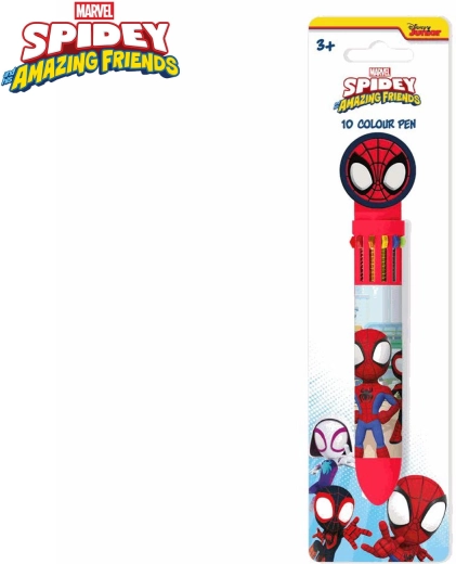 Pix multicolor cu topper 3D Spidey – 10 culori