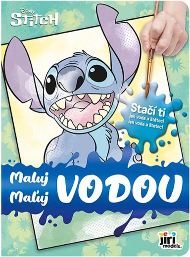Pictează cu apă Lilo & Stitch – cărți de colorat fermecate pentru copii