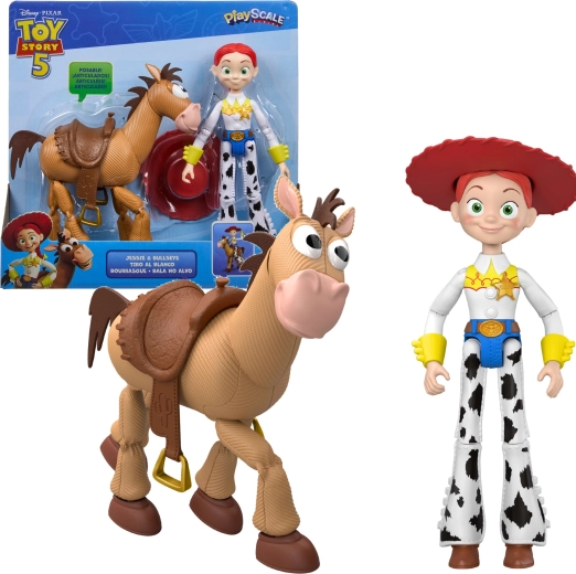 Disney Toy Story 5 set de figurine Jessie și Bullseye (Mustang)