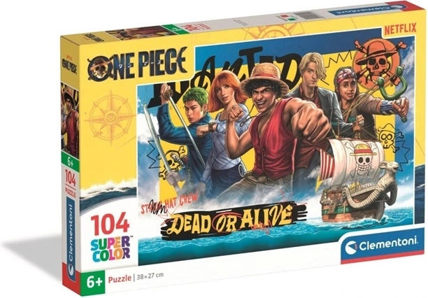 Puzzle Clementoni One Piece Netflix 104 piese Super Color