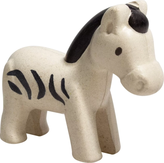 PlanToys figurină din lemn zebră