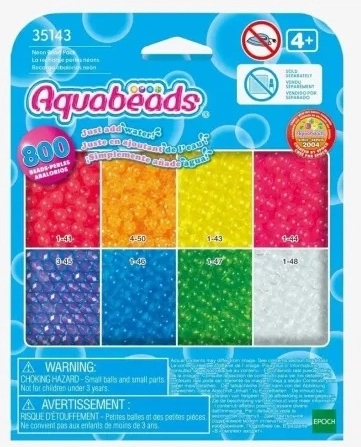 Aquabeads mărgele neon de reumplere