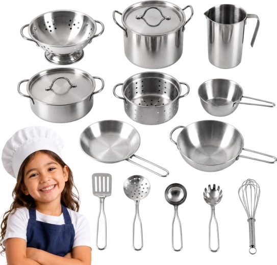 Accesorii de bucătărie din inox Classic World EDU