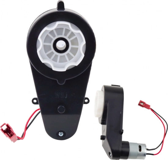 Motor și cutie de viteze pentru vehicule cu acumulator