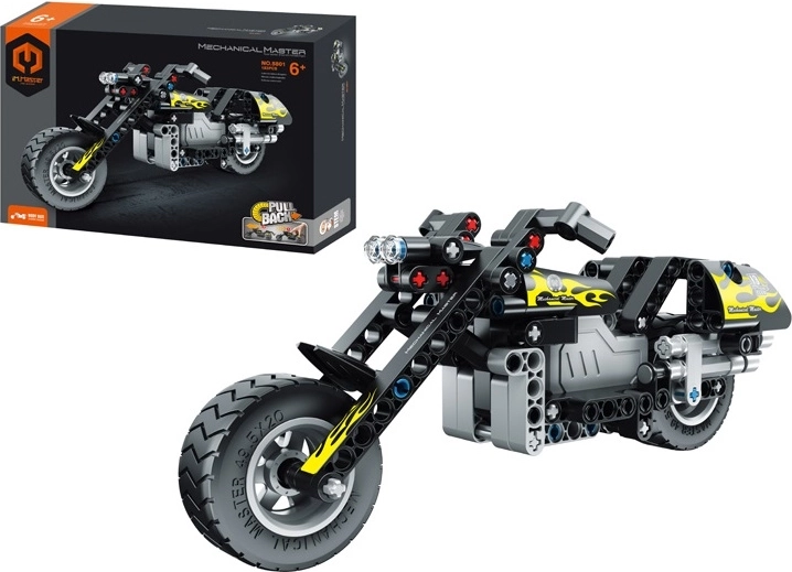 Set de construcție motocicletă chopper MECHANICAL MASTER 183 piese