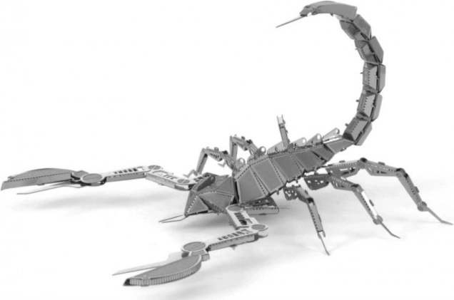 Model metalic 3D Scorpion