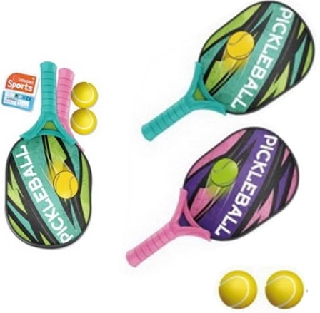 Set de palete pentru pickleball cu mingi