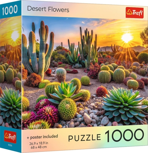 Puzzle Trefl Plante în deșert 1000 de piese