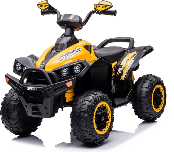 Chipolino vehicul electric ATV Speed, quad galben