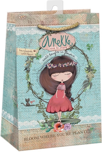 Pungă cadou din hârtie Argus Anekke 10 × 16 × 6 cm - 1 bucată