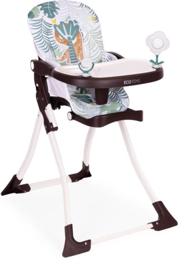 Scaun de masă pliabil ECOTOYS cu jucării
