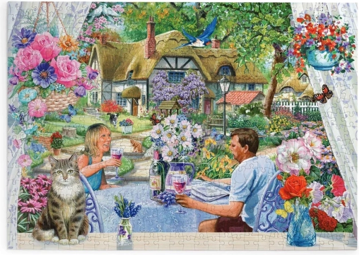 Puzzle HOP Bucuria grădinii – 500 de piese mari