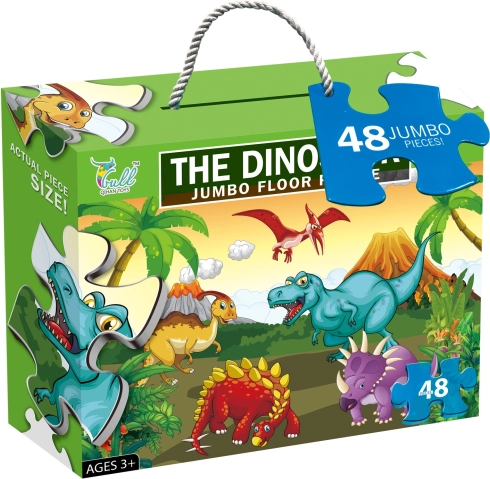 Puzzle de podea Dinozauri maxi