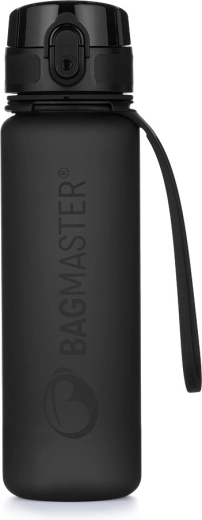 Bagmaster sticlă pentru băut 0,5 l neagră
