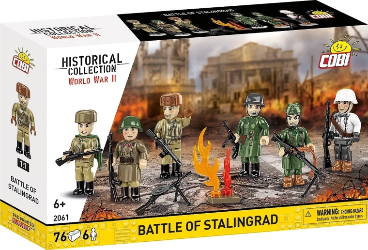 COBI Colecția Istorică WWII – Bătălia de la Stalingrad, 76 piese