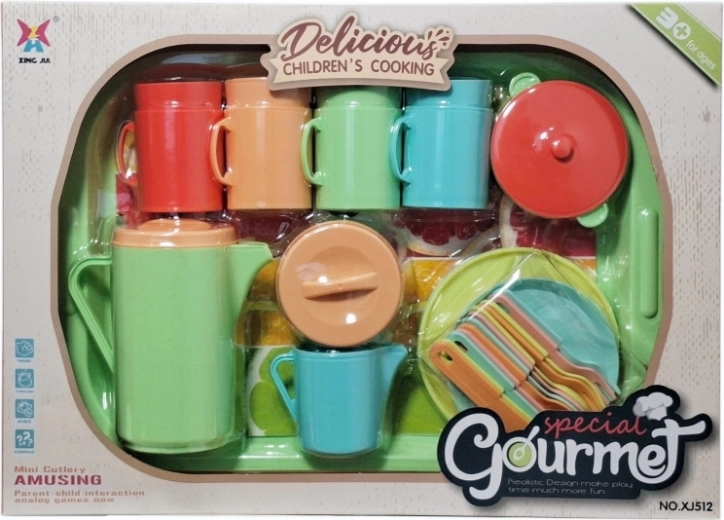 Set de veselă de bucătărie pentru copii, pentru ceai