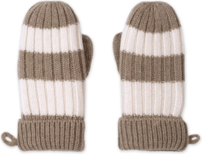 Mănuși din merino Lodger Stripe Buffalo măr. 1–2 ani