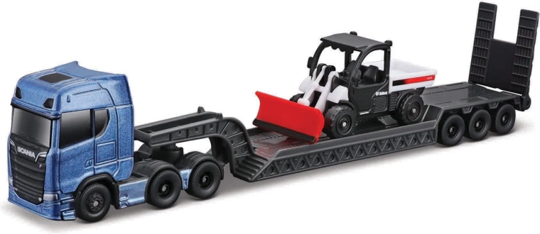 Set Maisto de mini utilaje de lucru cu tractor rutier mare