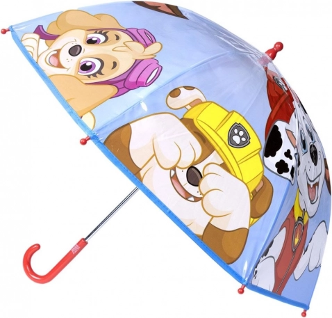 Umbrelă manuală pentru copii Patrula Cățelușilor