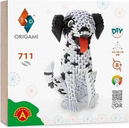 Origami 3D dalmațian