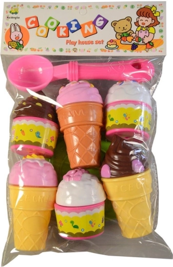 Set de înghețată cu accesorii