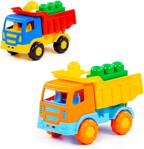 Autobasculantă pentru copii Salute cu set de construcție Junior (9 piese) - 1 bucată