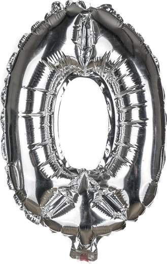Balon folie cifră 0, 30 cm – MY PARTY