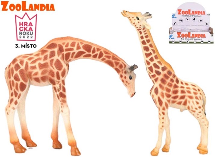 Zoolandia figurină girafă 13–18 cm, 2 variante