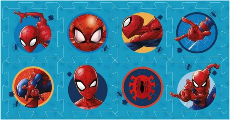Puzzle din spumă pentru podea Spiderman 118,5 × 61,5 cm