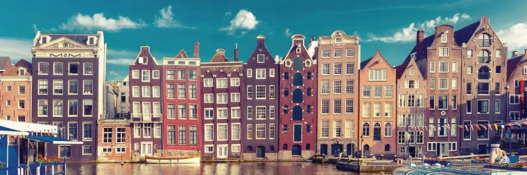 Puzzle panoramic Amsterdam 1000 de piese