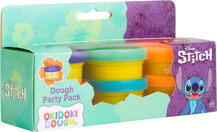 Plastilină de modelaj Disney Stitch – set de 6 culori
