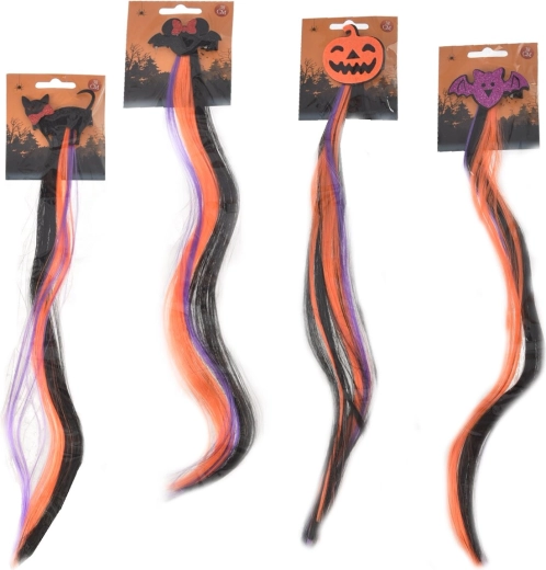 Agrafă cu șuviță Halloween 38 cm