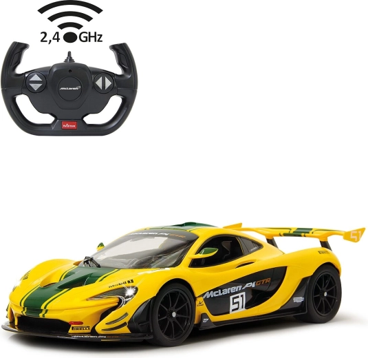 Mașină RC Jamara McLaren P1 GTR 1:14, 2,4 GHz, galbenă - 1 bucată