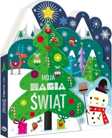 Moja magia świąt – carte acordeon de Crăciun pentru copii