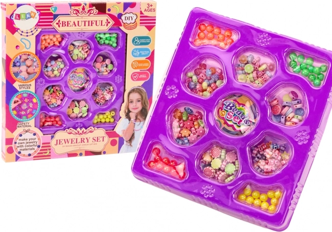 Mărgele pentru confecționarea bijuteriilor DIY Set creativ Pandantive florale