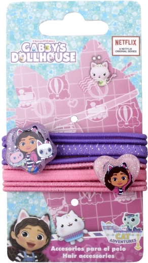 Set de 8 elastice de păr Gabby's Dollhouse