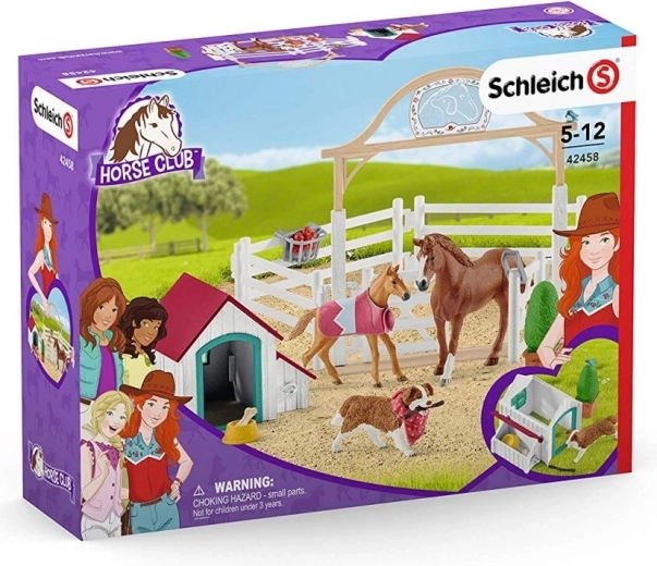 Schleich Horse Club – cai oaspeți cu cățelușa Ruby