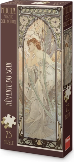 Alfons Mucha – Visul serii, puzzle panoramic 75 de piese