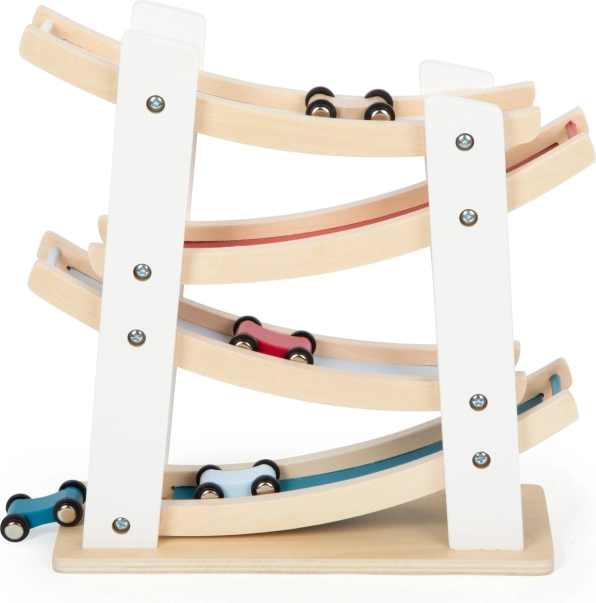 Pistă de curse în cascadă din lemn