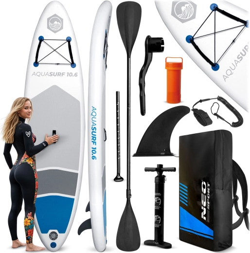 Stand up paddleboard gonflabil AQUASURF 10'6 (320 × 84 × 15 cm) set