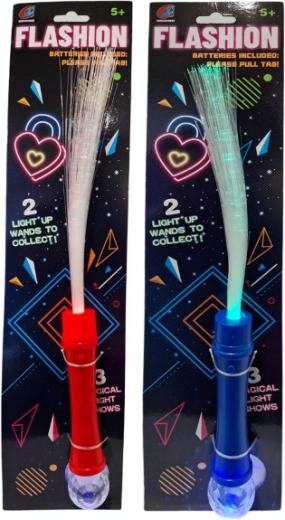Baghetă luminoasă cu fibre optice