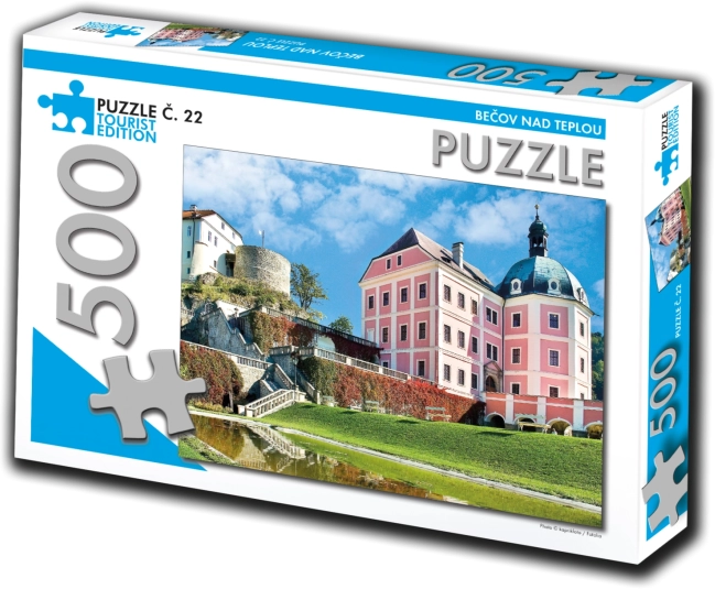 Puzzle Bečov nad Teplou 500 piese