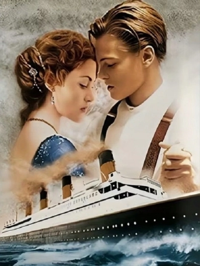 Norimpex pictură cu diamante Titanic: Jack și Rose 30 × 40 cm