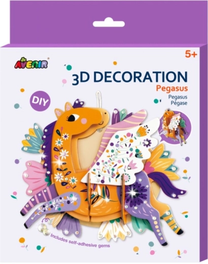 Decorațiune 3D Pegas