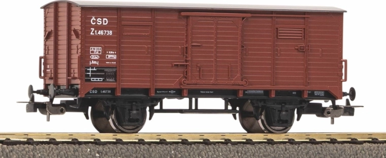 Vagon acoperit de marfă CSD H0 – noutate 2025