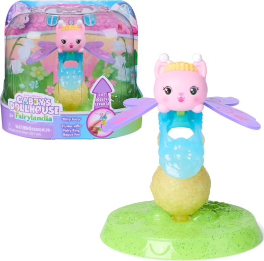 Spin Master Gabby’s Dollhouse Fairylandia inel cu figurina Kitty Fairy