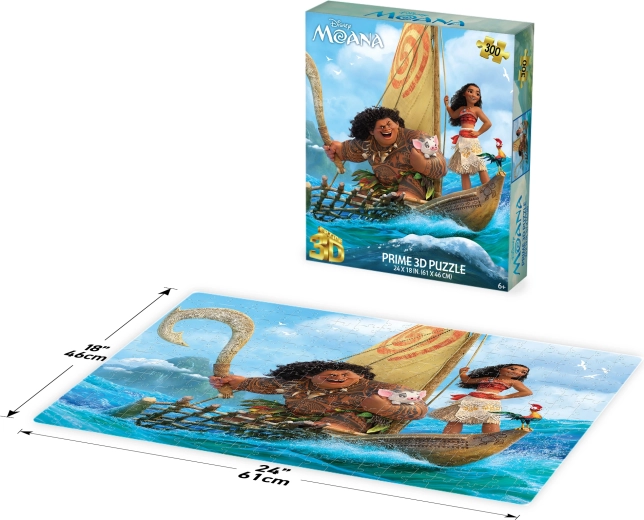 Puzzle 3D Moana 300 piese