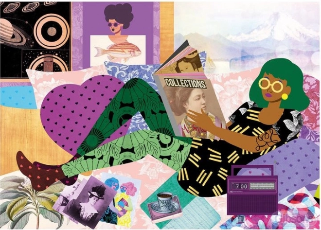 Puzzle Relaxare de Duminică 1000 piese