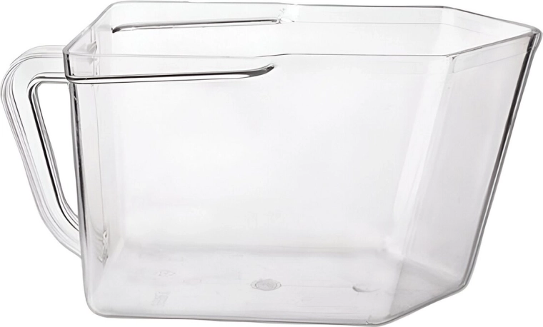 Cutie transparentă din plastic pentru alimente (recipient UH)