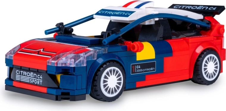 Set de construcție CaDA Citroën C4 WRC 2008 la scara 1:24